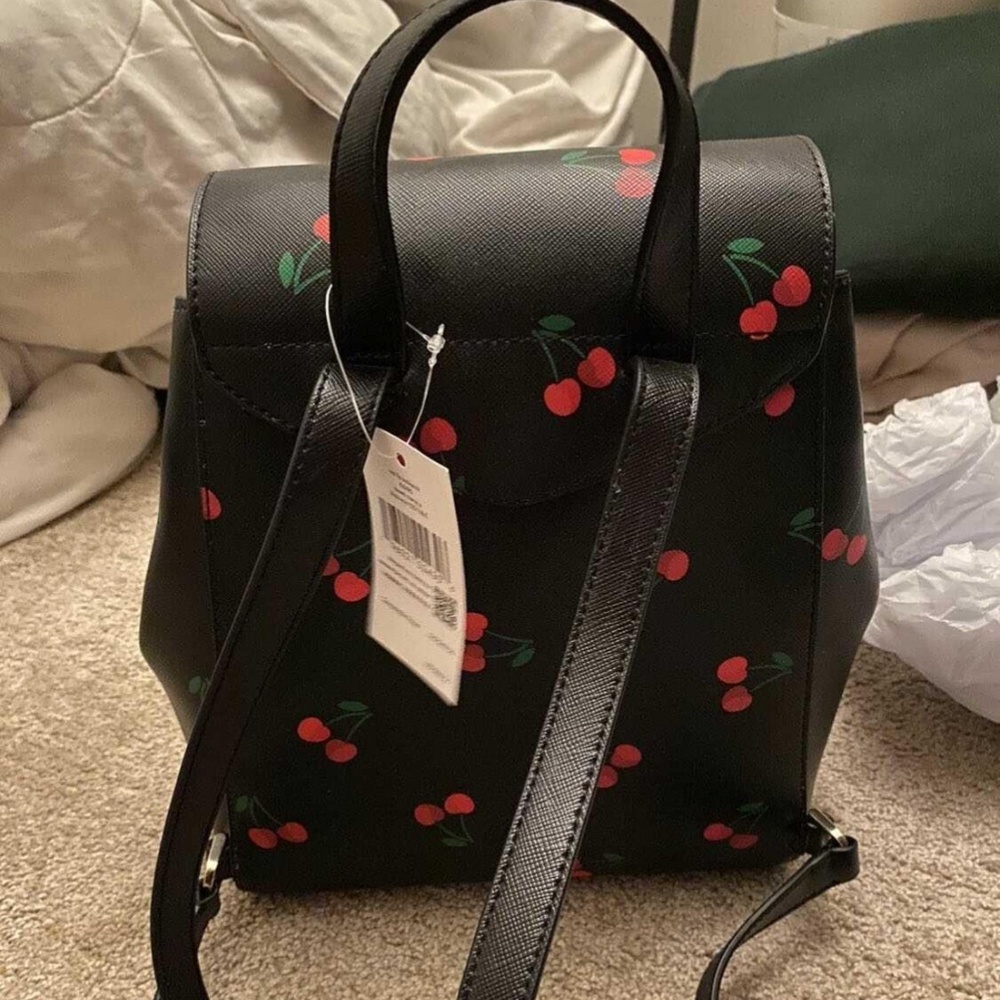 Kate Spade Lizzie Medium Cherry Backpack - Picture 3 of 4